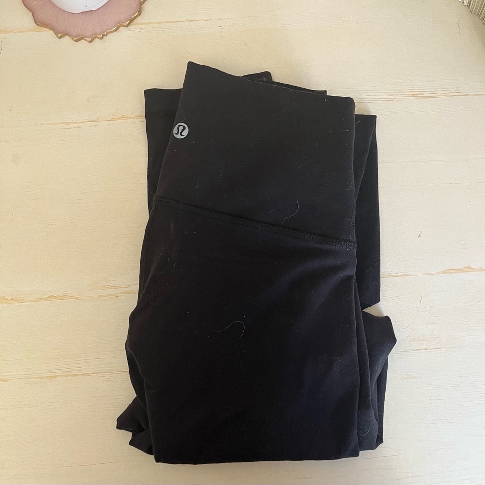 Lululemon Wunder under leggings 2 black